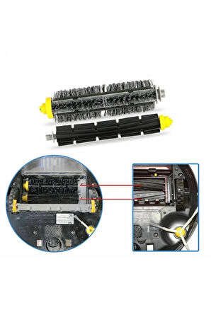 Roomba 600 605 610 615 616 620 621 625 630 635 640 650 660 665 670 uyumlu yedek