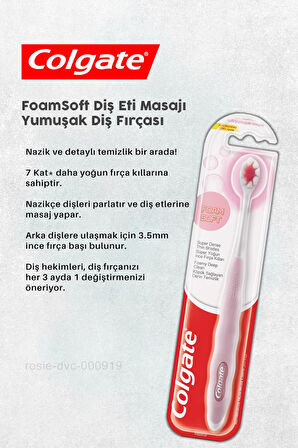 Colgate Baking Soda 2 x 75 ml,  FoamSoft Diş Fırçası, H.Şakir Limonlu Şampuan 500 ml ve ROSIE