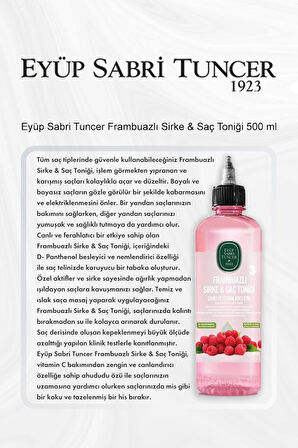  Eyüp Sabri Tuncer Frambuazlı Sirke & Saç Toniği 500 ml 5 Al 4 Öde ve Rosie Pamuk