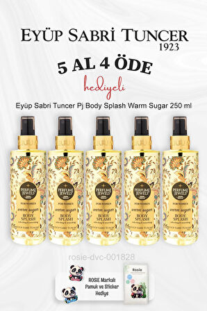 Eyüp Sabri Tuncer Pj Body Splash Warm Sugar 250 ml 5 Al 4 Öde ve Rosie Pamuk