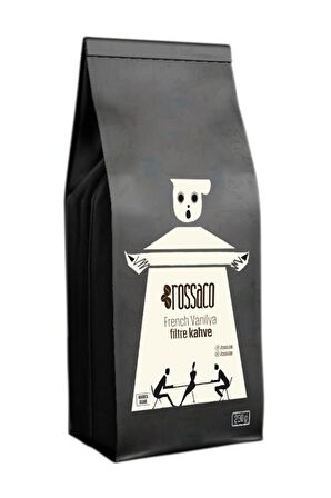 Rossaco Rossaco French Vanilyalı Organik French Press Filtre Kahve 250 gr