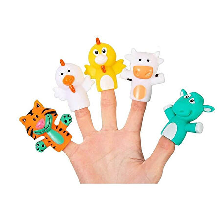 Nessiworld Finger Puppet Hayvan Figürlü Parmak Kuklası