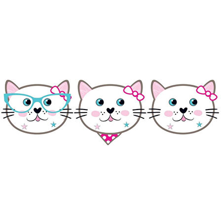 TMC9820 Miss Cat, 6 adet Maske