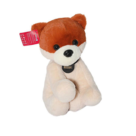 Nessiworld 1397 Karamel Peluş Köpek 30 cm -Selay Oyuncak