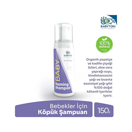 Nessiworld Babyton Konak Önleyici Köpük Şampuan 150 ml