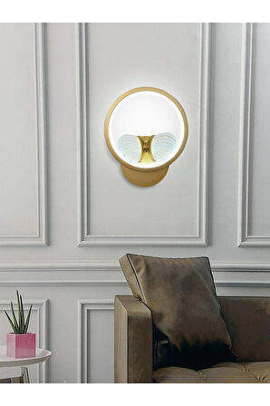 Kelebek Yuvarlak Modern İthal Led Aplik