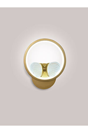 Kelebek Yuvarlak Modern İthal Led Aplik