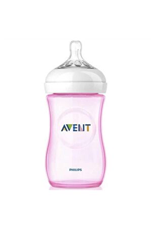 Avent - Pembe Biberon 260 ml  8710103875970