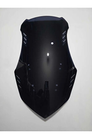 MOTOCAM Revolt RSX5 Siperlik Ön Cam 2022-2025 Model 55cm Siyah Renkli 4mm