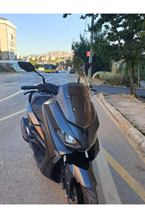 MOTOCAM Revolt RSX5 Siperlik Ön Cam 2022-2025 Model 65cm Şeffaf Renkli 4mm