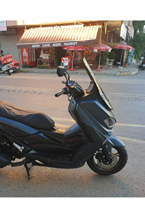 MOTOCAM Revolt RSX5 Siperlik Ön Cam 2022-2025 Model 65cm Siyah Renkli 4mm