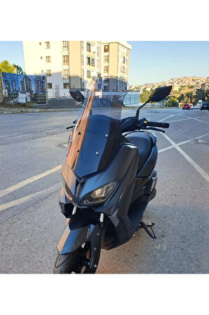 MOTOCAM Revolt RSX5 Siperlik Ön Cam 2022-2025 Model 75cm Füme Renkli 4mm