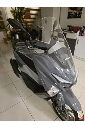 MOTOCAM Revolt RSX5 Siperlik Ön Cam 2022-2025 Model 75cm Şeffaf Renkli 4mm