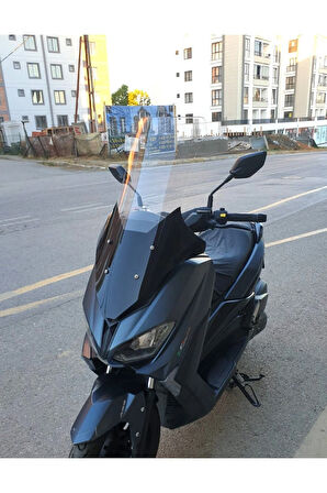 MOTOCAM Revolt RSX5 Siperlik Ön Cam 2022-2025 Model 78cm Şeffaf Renkli 4mm