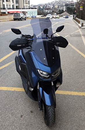 MOTOCAM Revolt RSX6 Siperlik Ön Cam 2021-2024 Model 72cm Füme Renkli 4mm UZUN CAM