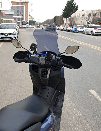 MOTOCAM Revolt RSX6 Siperlik Ön Cam 2021-2024 Model 72cm Füme Renkli 4mm UZUN CAM