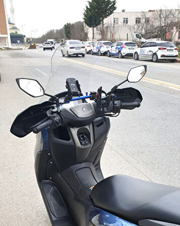 MOTOCAM Revolt RSX6 Siperlik Ön Cam 2021-2024 Model 72cm Şeffaf Renkli 4mm UZUN CAM