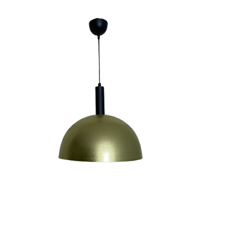 Rsylight Retro Gold Metal Dekoratif Tekli Kafe Mutfak Aydınlatma Avize Çap:40 Cm