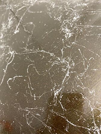 Rsylight Retro Kahve Mermer Desenli Dekoratif Tekli Rustik Metal Sarkıt Avize 43 Cm 