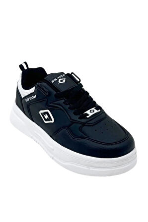 Kadın siyah Ortopedik Taban Cilt A KALİTE  Sneaker 030 Siyah / 38