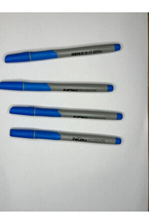 Fineliner Keçeli Kalem 0,4 mm Mavi (10 Adet)