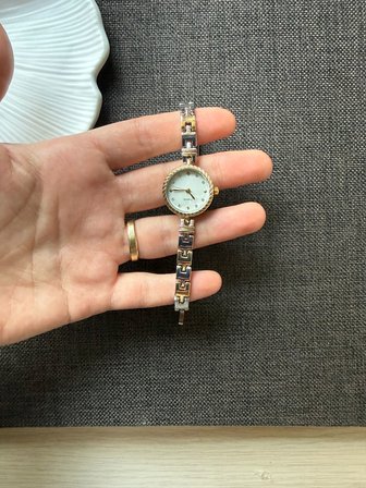 Retro Minimal Metal Kordon Vintage Kadın Kol Saati İki Renk