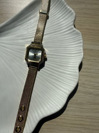 Minimal Hasır Kordon Kadın Kol Saati