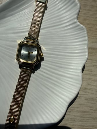 Minimal Hasır Kordon Kadın Kol Saati
