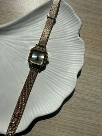 Minimal Hasır Kordon Kadın Kol Saati