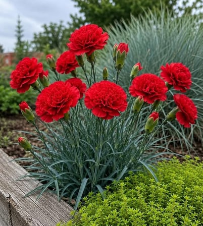 Kırmızı Karanfil Fidanı [Dianthus caryophyllus] 1-2 Yaş arası