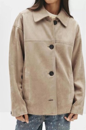 ALLBUCKS PULL & BEAR SUNİ DERİ CEKET ABPNB3742