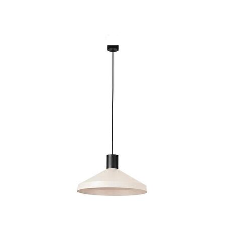 Rsylight Retro Metal Rustik Dekoratif Beyaz Tekli Sarkıt Avize çap:25 cm