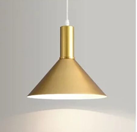 Rys  Retro Metal Gold Dekoratif Rustik Kafe Mutfak Sarkıt Avize çap 30 cm