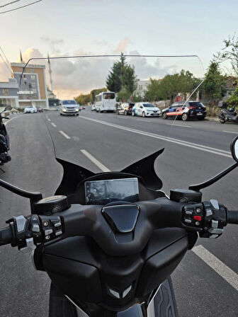 RKS RZ 250 S Siperlik Ön Cam 2022-2024 Model 68cm Şeffaf Renkli 4mm