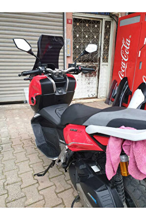 RKS RZ 250 S Siperlik Ön Cam 2022-2024 Model 68cm Şeffaf Renkli 4mm