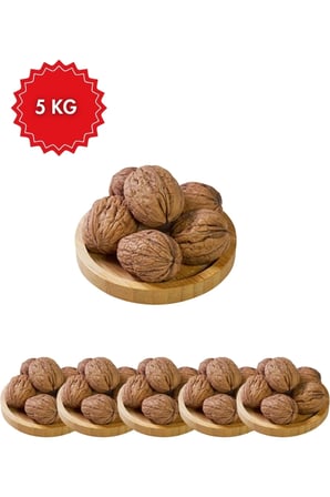 Araz Et Kabuklu Ceviz 5 kg - Yeni Mahsul, Ince Kabuklu, Içi Dolgun