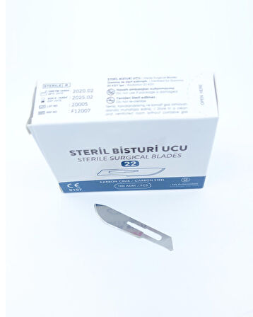 Bistüri Ucu No 22 (100 Adet)