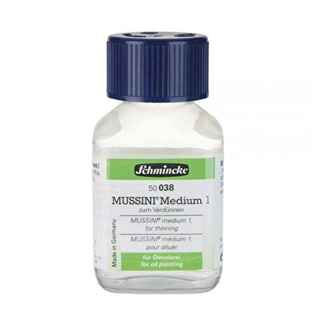 Schmincke Mussini Medyum 1 60ml 038 (İnceltici)