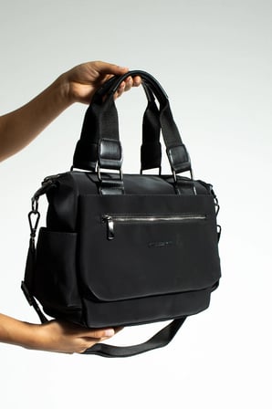 SARGINLAR Kadın Çok Gözlü Suya Dayanıklı Ayarlanbilir Çapraz Askılı El ve Omuz Çantası
