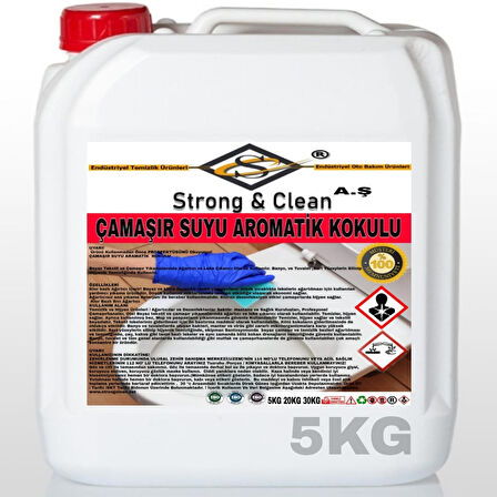 Çamaşır Suyu Aromatik Kokulu 5 Kg