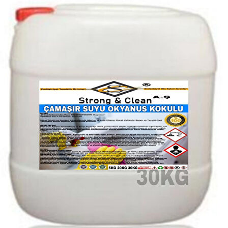 Çamaşır Suyu Okyanus Kokulu 30 Kg