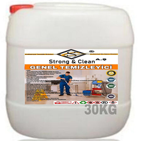 Genel Temizleyici 30 Kg