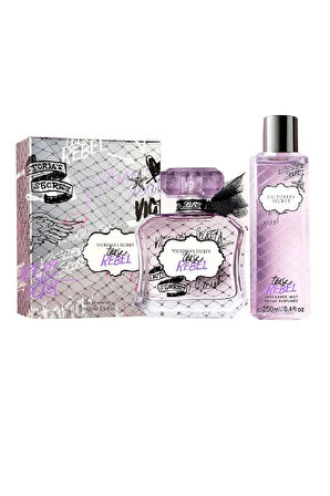 Tease Rebel Edp 100 ml Kadın Parfüm + 250 ml  Vücut Spreyi 2li Seti  s1667545894206