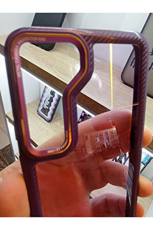 Samsung Galaxy S23 Uyumlu Karbon Kapak Ekstra Darbe Korumalı Mükemmel Hafiflik Sağlayan Karbon Kılıf