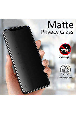 Reeder S23 Pro Max Mat Hayalet Ekran Gizli Tam Kaplayan Kırılmaz Cam Seramik Nano Ekran Koruyucu