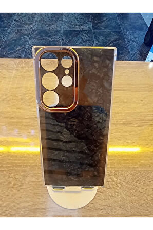 Samsung Galaxy S23 Ultra Uyumlu Mermer Desen Darbe Korumalı Premium Kapak