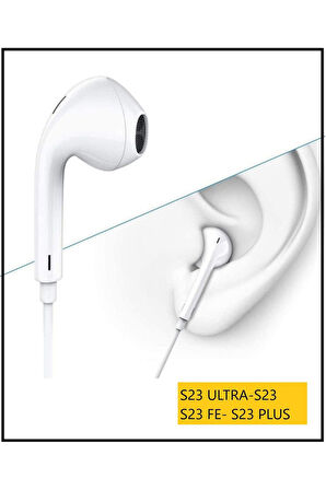 Samsung Galaxy S23 Ultra S23 S23 Fe S23 Plus Kulaklık Type C Kulaklık Kablolu Tak Çalıştır