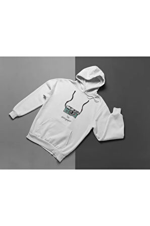 The Photographer Baskılı Unisex Oversize Tasarım Hoodie