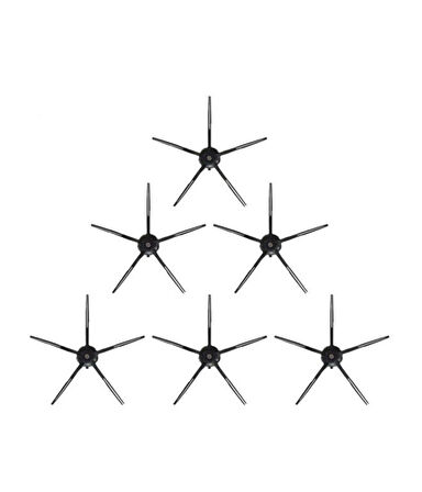 Roborock S5 Max (Siyah) Uyumlu Yedek Yan Fırça-6 Parça