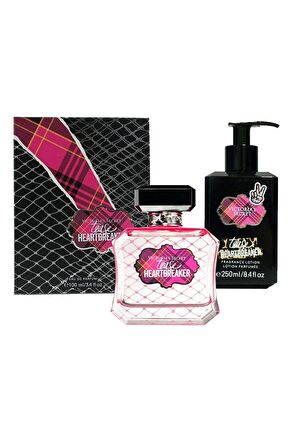 Tease Heartbreaker Edp 100 ml Kadın Parfüm + 250 ml Vücut Losyonu 2li Set